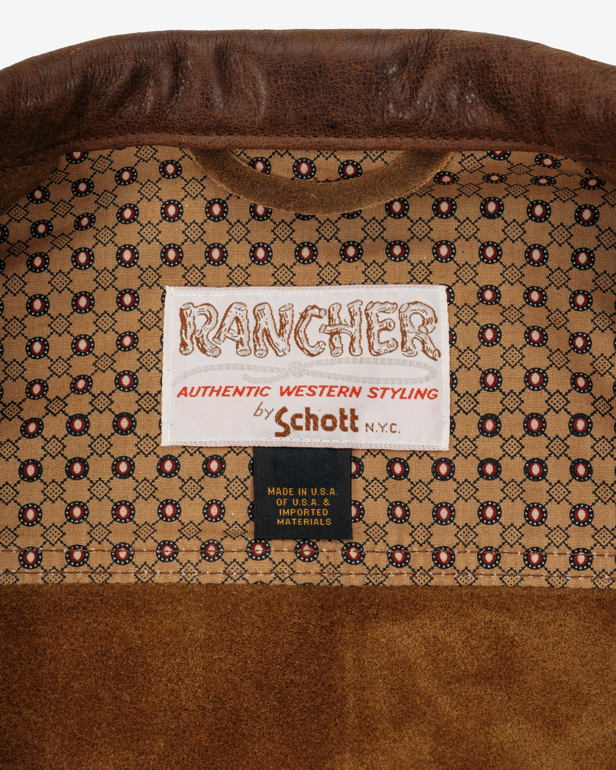 371 Schott N.Y.C. Suede Unlined Delivery Jacket
