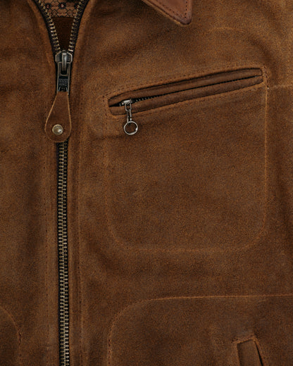 371 Schott N.Y.C. Suede Unlined Delivery Jacket