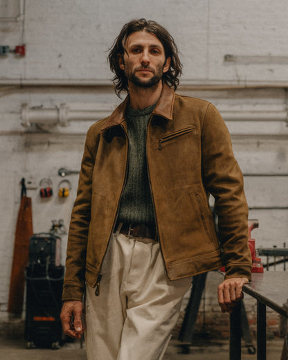 371 Schott N.Y.C. Suede Unlined Delivery Jacket