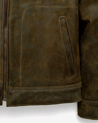 371 Schott N.Y.C. Suede Unlined Delivery Jacket