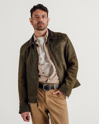 371 Schott N.Y.C. Suede Unlined Delivery Jacket