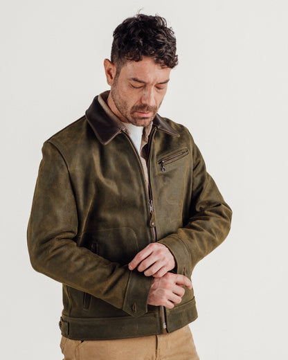 371 Schott N.Y.C. Suede Unlined Delivery Jacket