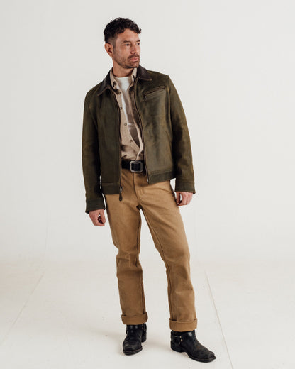 371 Schott N.Y.C. Suede Unlined Delivery Jacket