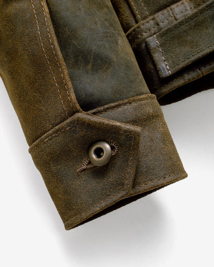 371 Schott N.Y.C. Suede Unlined Delivery Jacket