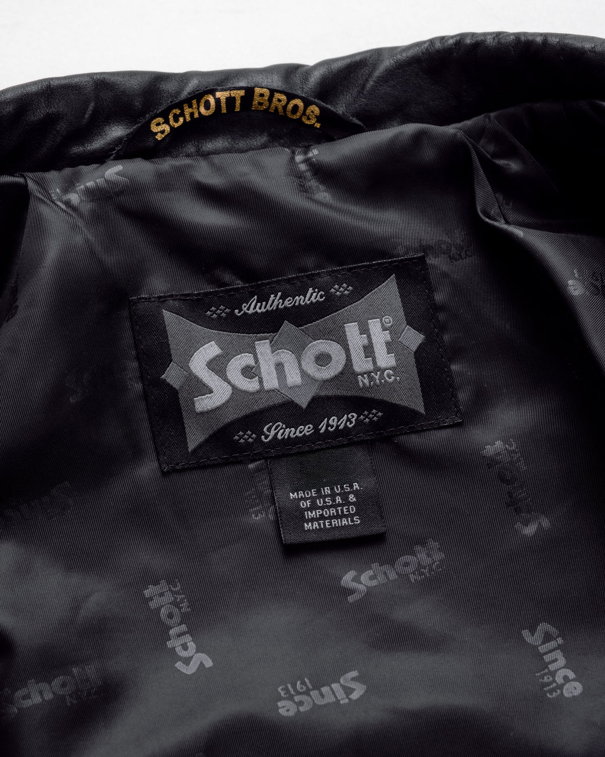503VN Schott N.Y.C. Hand Vintaged Perfecto® Motorcycle Jacket