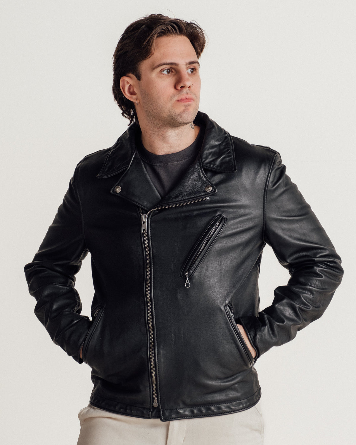 503VN Schott N.Y.C. Hand Vintaged Perfecto® Motorcycle Jacket