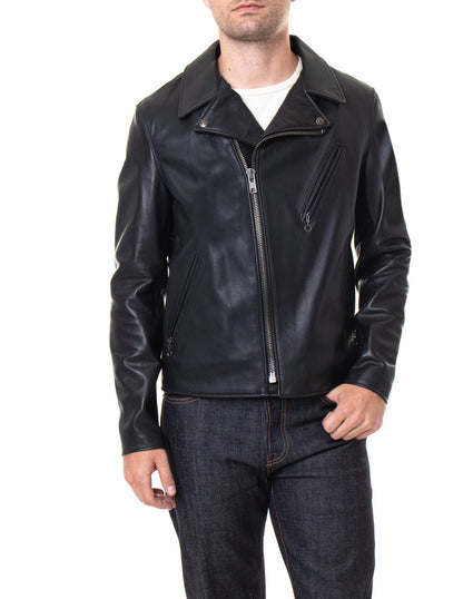 503 Schott N.Y.C. Men's Light Weight Cowhide Motorcycle Jacket