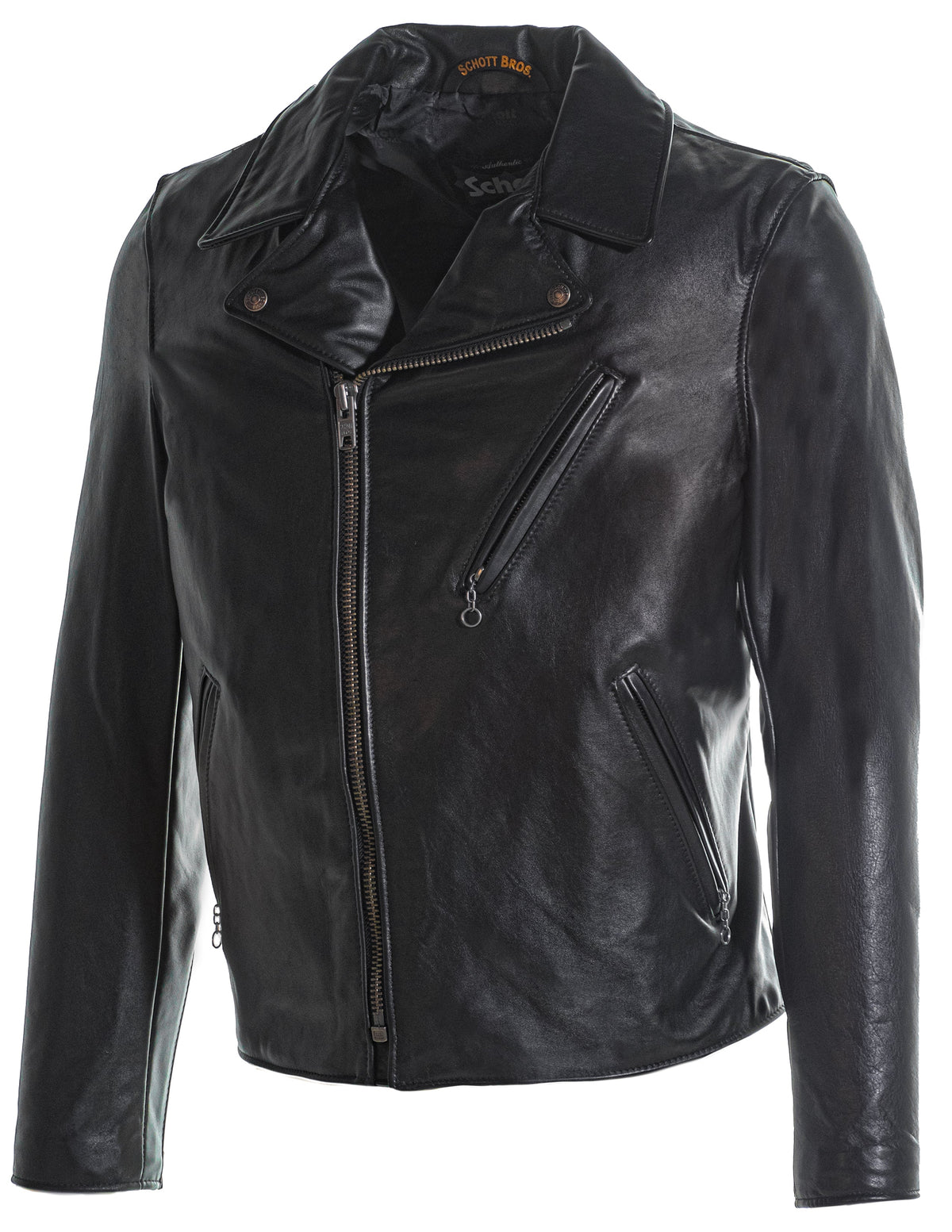 503 Schott N.Y.C. Men's Light Weight Cowhide Motorcycle Jacket