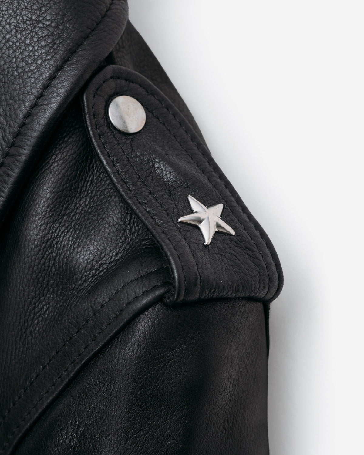 519 Schott N.Y.C. Pebbled Cowhide 'One Star' Perfecto® Motorcycle Jacket