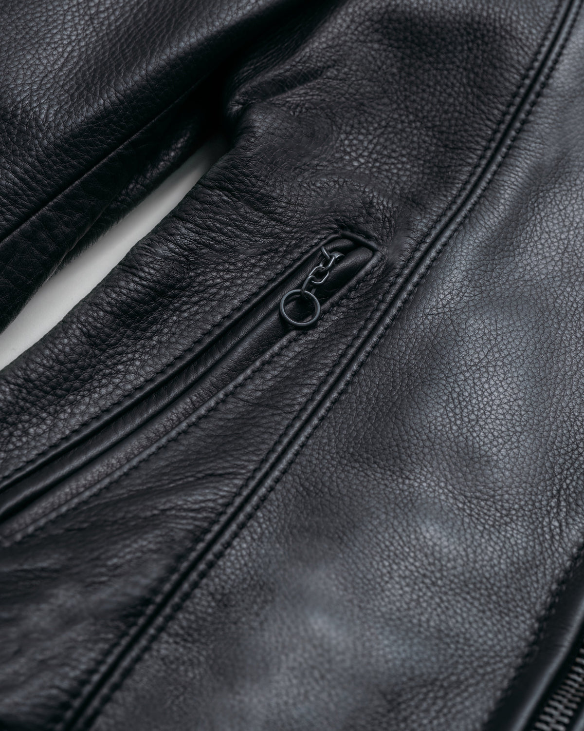 531W Schott N.Y.C. Lightweight Cowhide Cafe Racer Jacket