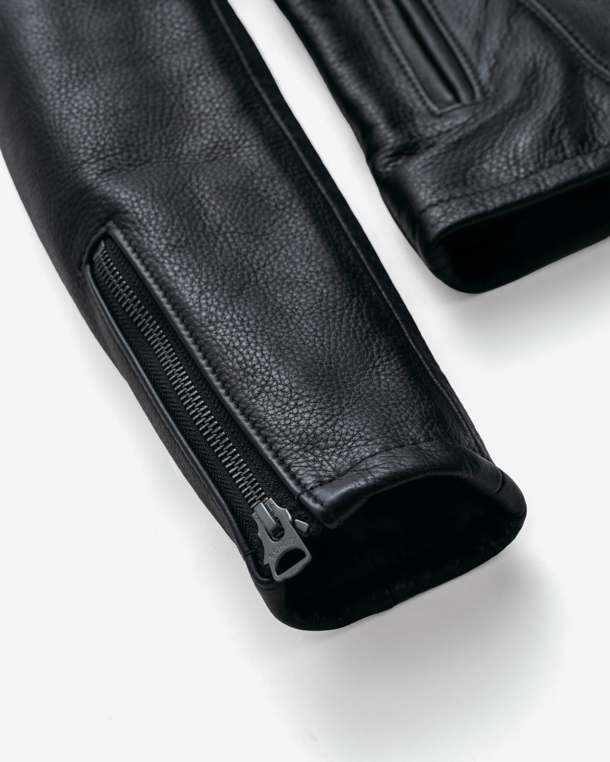531W Schott N.Y.C. Lightweight Cowhide Cafe Racer Jacket
