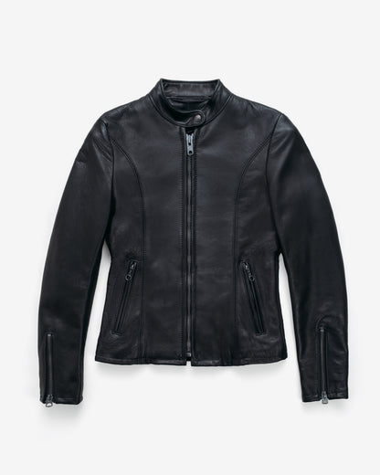 531W Schott N.Y.C. Lightweight Cowhide Cafe Racer Jacket