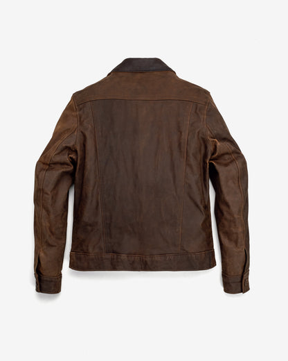 538 Schott N.Y.C. Nubuck Cowhide Rancher Jacket