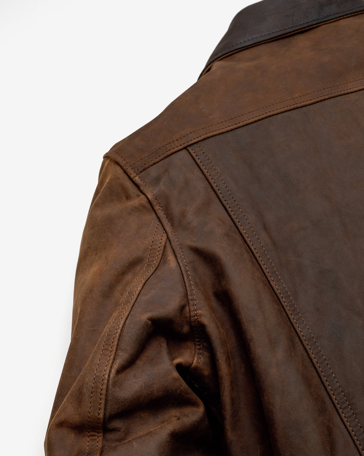 538 Schott N.Y.C. Nubuck Cowhide Rancher Jacket