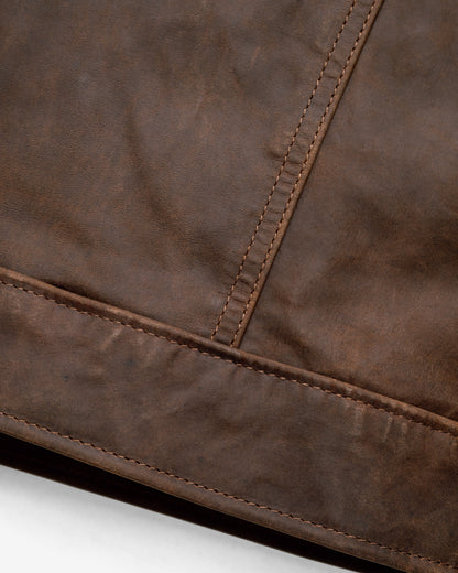 538 Schott N.Y.C. Nubuck Cowhide Rancher Jacket