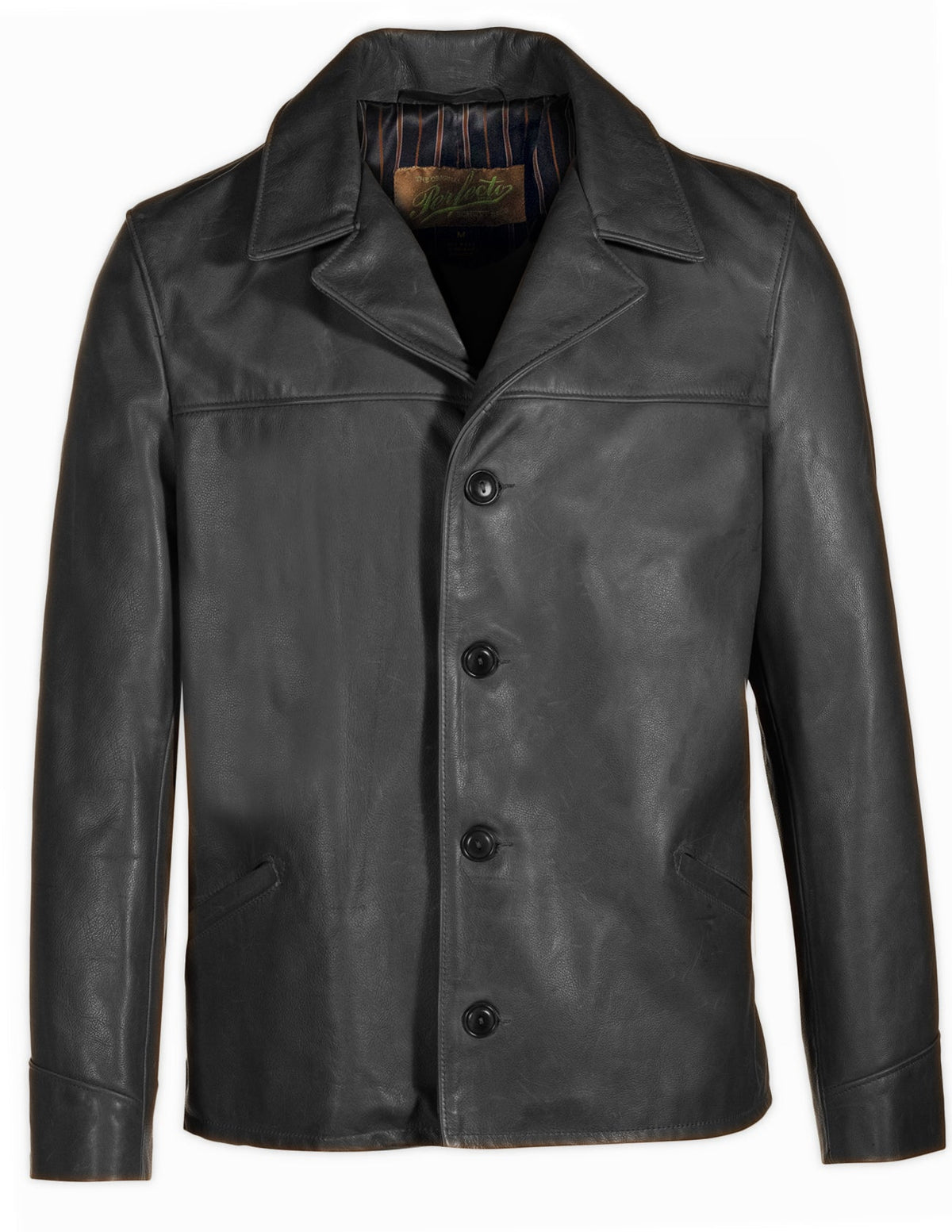 544 Schott N.Y.C. Lightweight Cowhide Car Coat