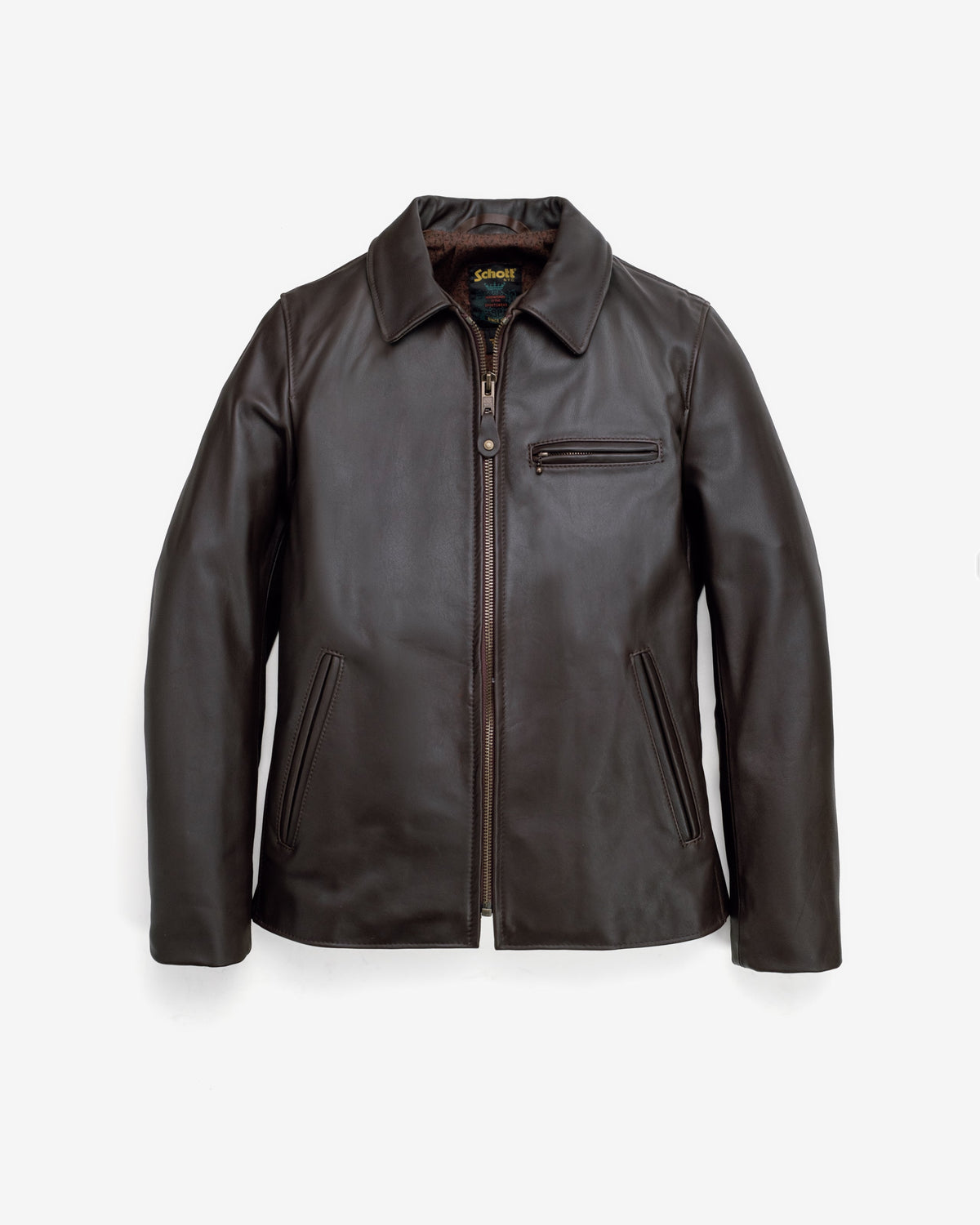 546 Schott N.Y.C. Lightweight Cowhide Delivery Jacket