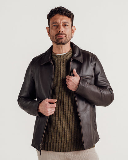 546 Schott N.Y.C. Lightweight Cowhide Delivery Jacket