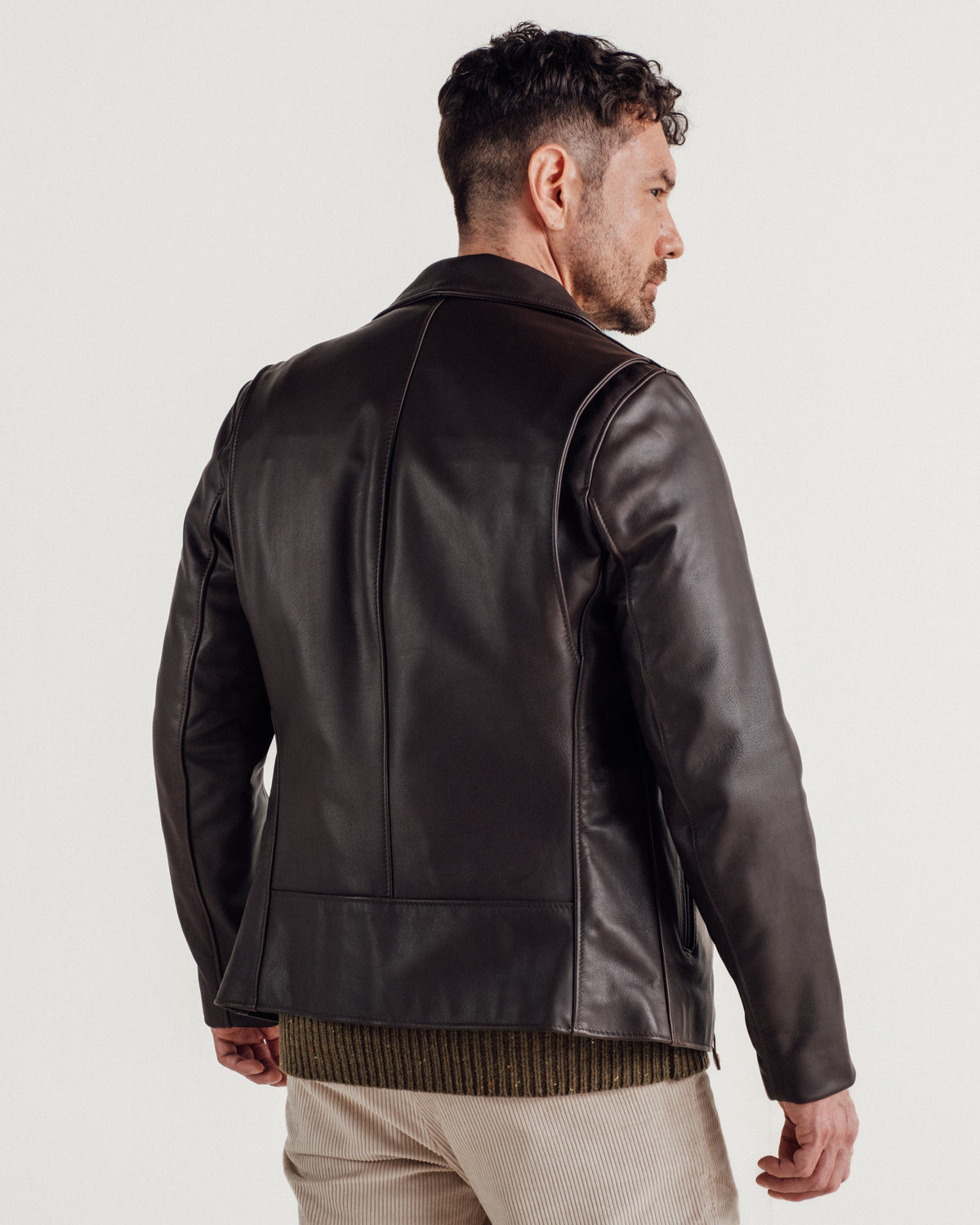 546 Schott N.Y.C. Lightweight Cowhide Delivery Jacket
