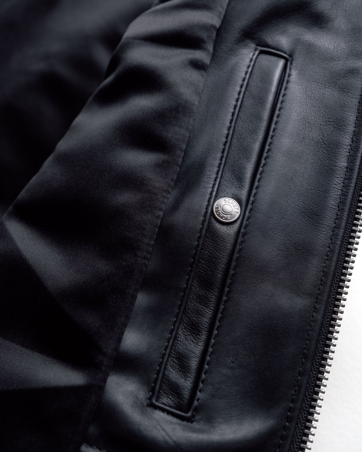 554 Schott N.Y.C. Lightweight Cowhide Cafe Racer Jacket