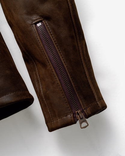 554 Schott N.Y.C. Lightweight Cowhide Cafe Racer Jacket