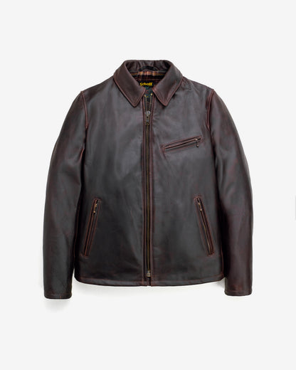 557 Schott N.Y.C. Waxy Pullup Cowhide Delivery Jacket