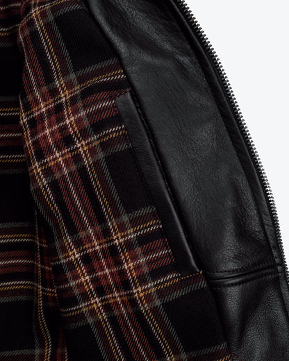 562 Schott N.Y.C. Natural Pebbled Cowhide Weekender Jacket