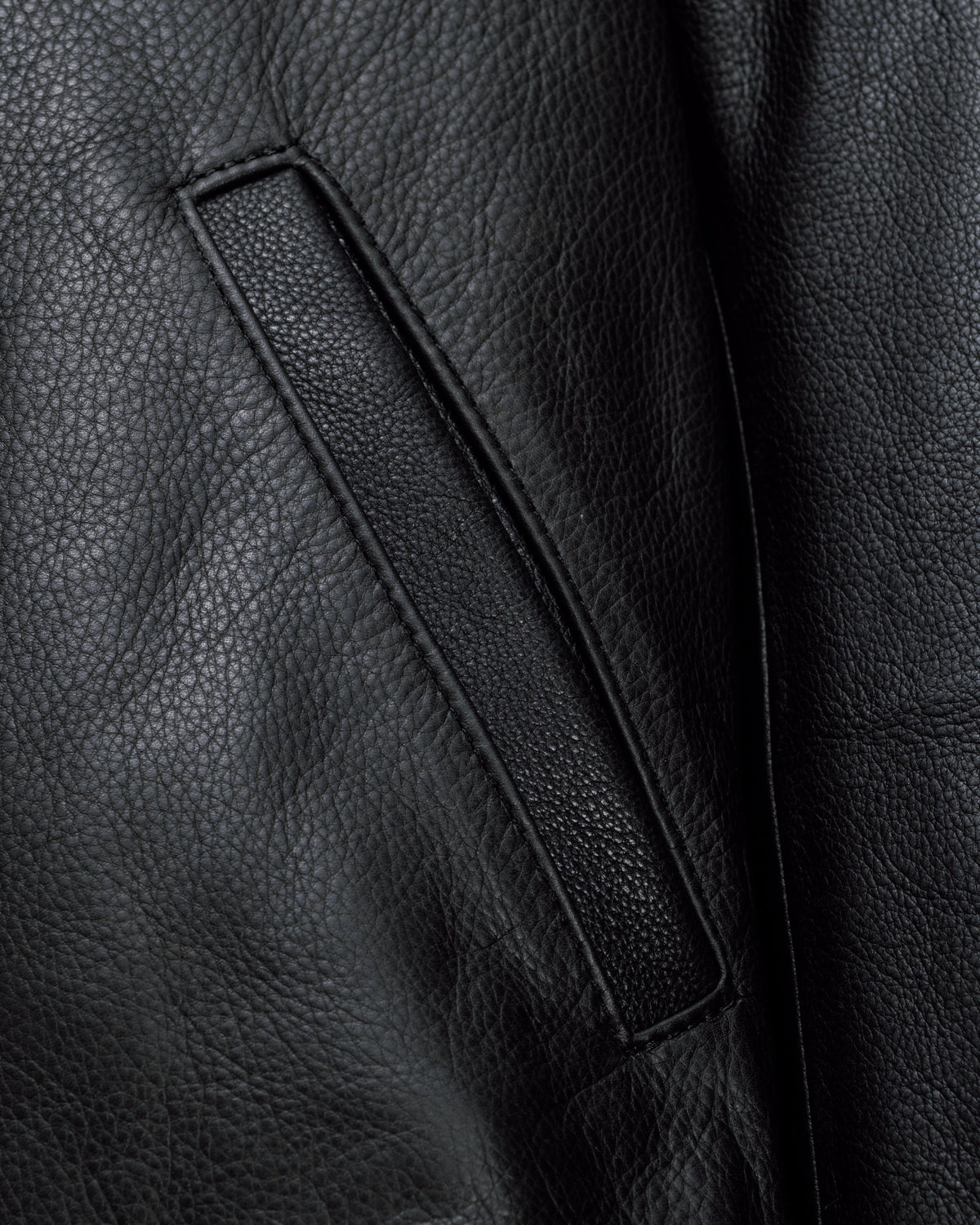 562 Schott N.Y.C. Natural Pebbled Cowhide Weekender Jacket