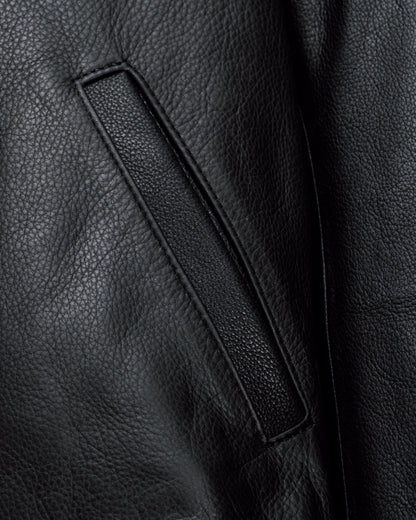 562 Schott N.Y.C. Natural Pebbled Cowhide Weekender Jacket