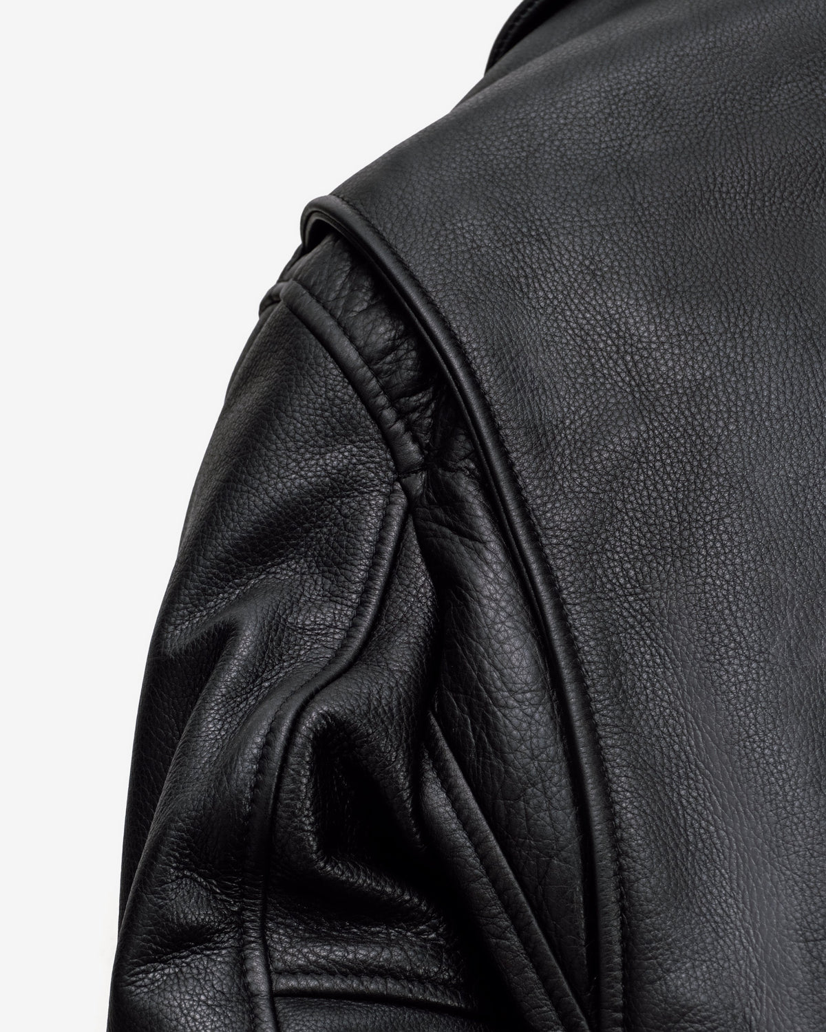 562 Schott N.Y.C. Natural Pebbled Cowhide Weekender Jacket