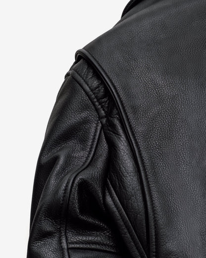 562 Schott N.Y.C. Natural Pebbled Cowhide Weekender Jacket