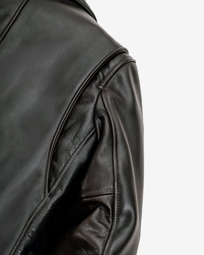 562 Schott N.Y.C. Natural Pebbled Cowhide Weekender Jacket