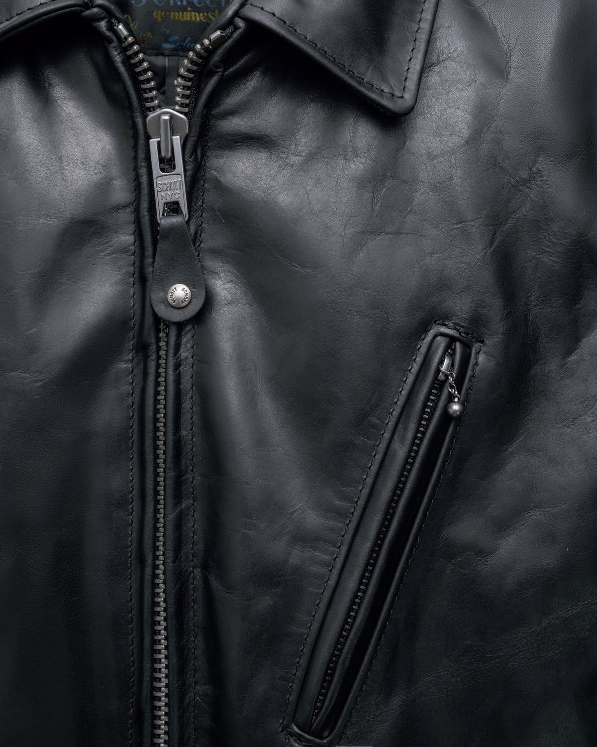 576 Schott N.Y.C. Waxy Cowhide Jacket