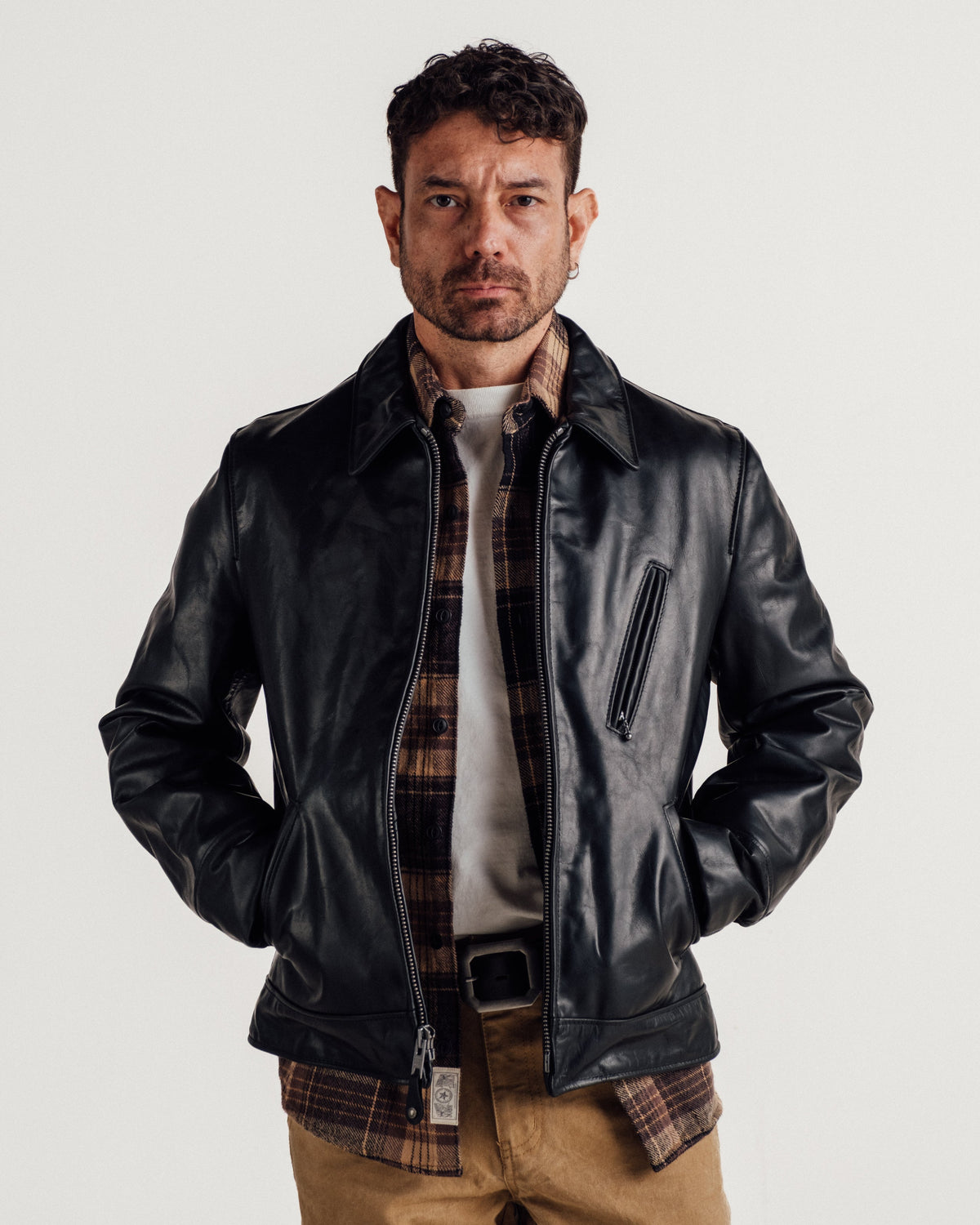 576 Schott N.Y.C. Waxy Cowhide Jacket