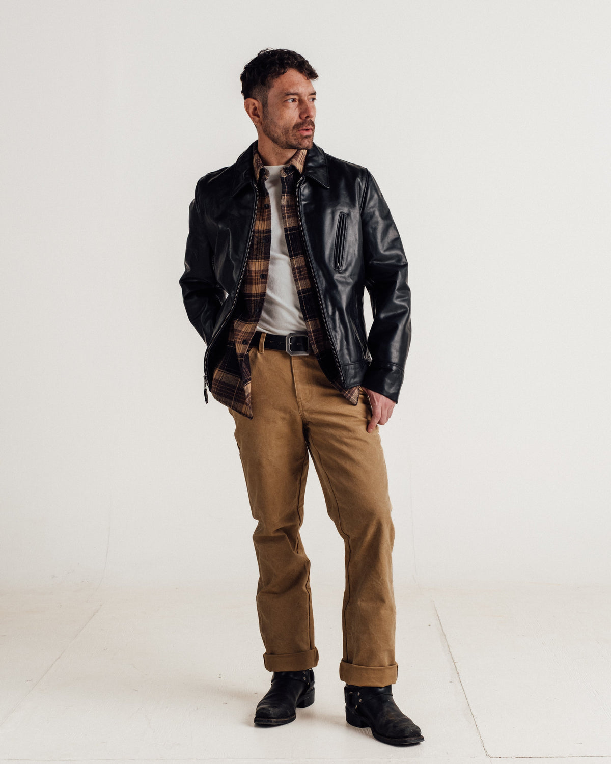 576 Schott N.Y.C. Waxy Cowhide Jacket
