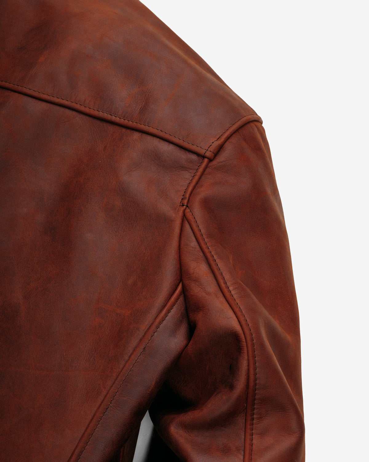 581 Schott N.Y.C. Oiled Lightweight Unlined Nubuck Cafe Racer Jacket