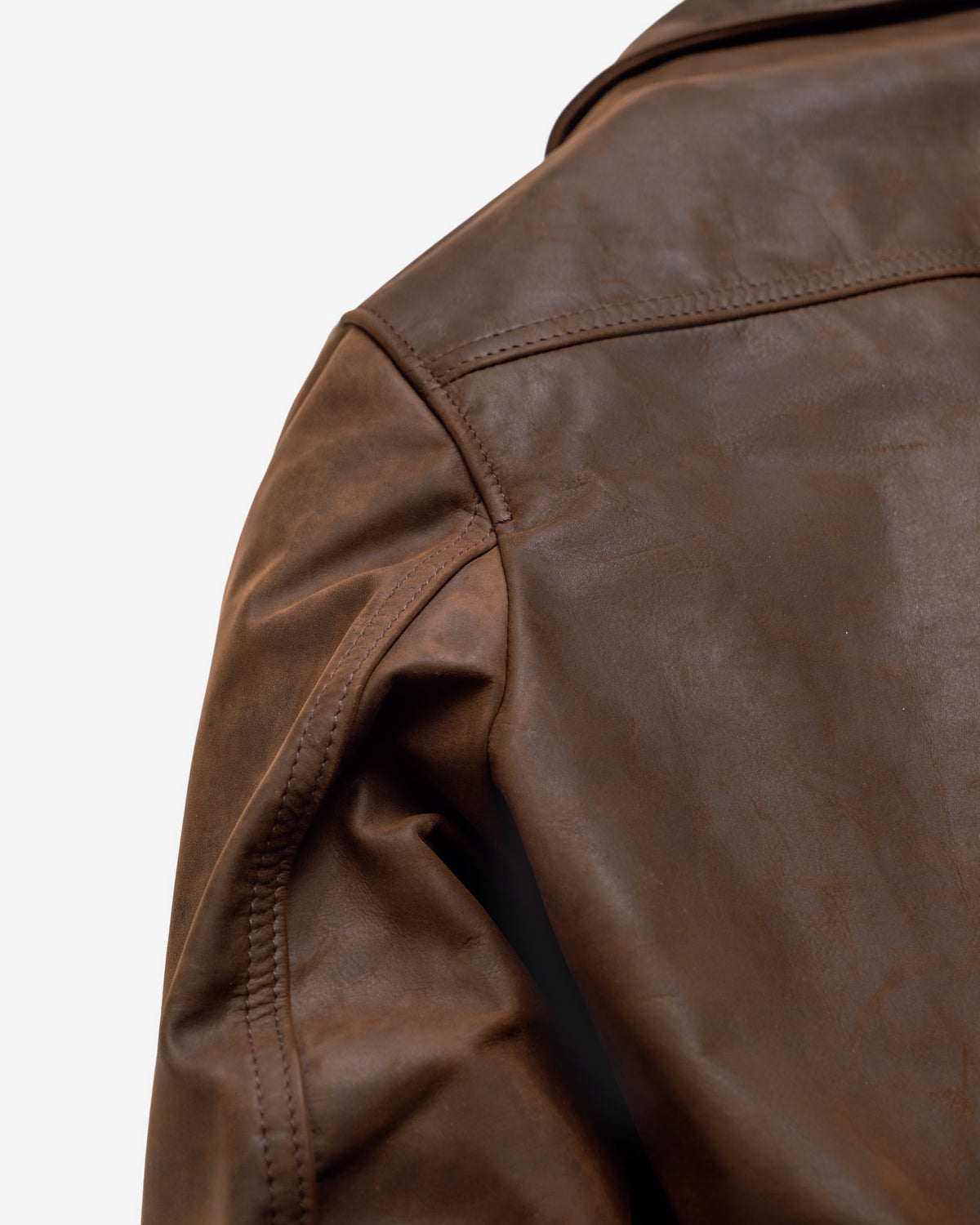 592 Schott N.Y.C. Lightweight Cowhide Trucker Jacket