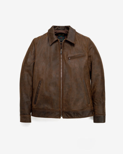 592 Schott N.Y.C. Lightweight Cowhide Trucker Jacket