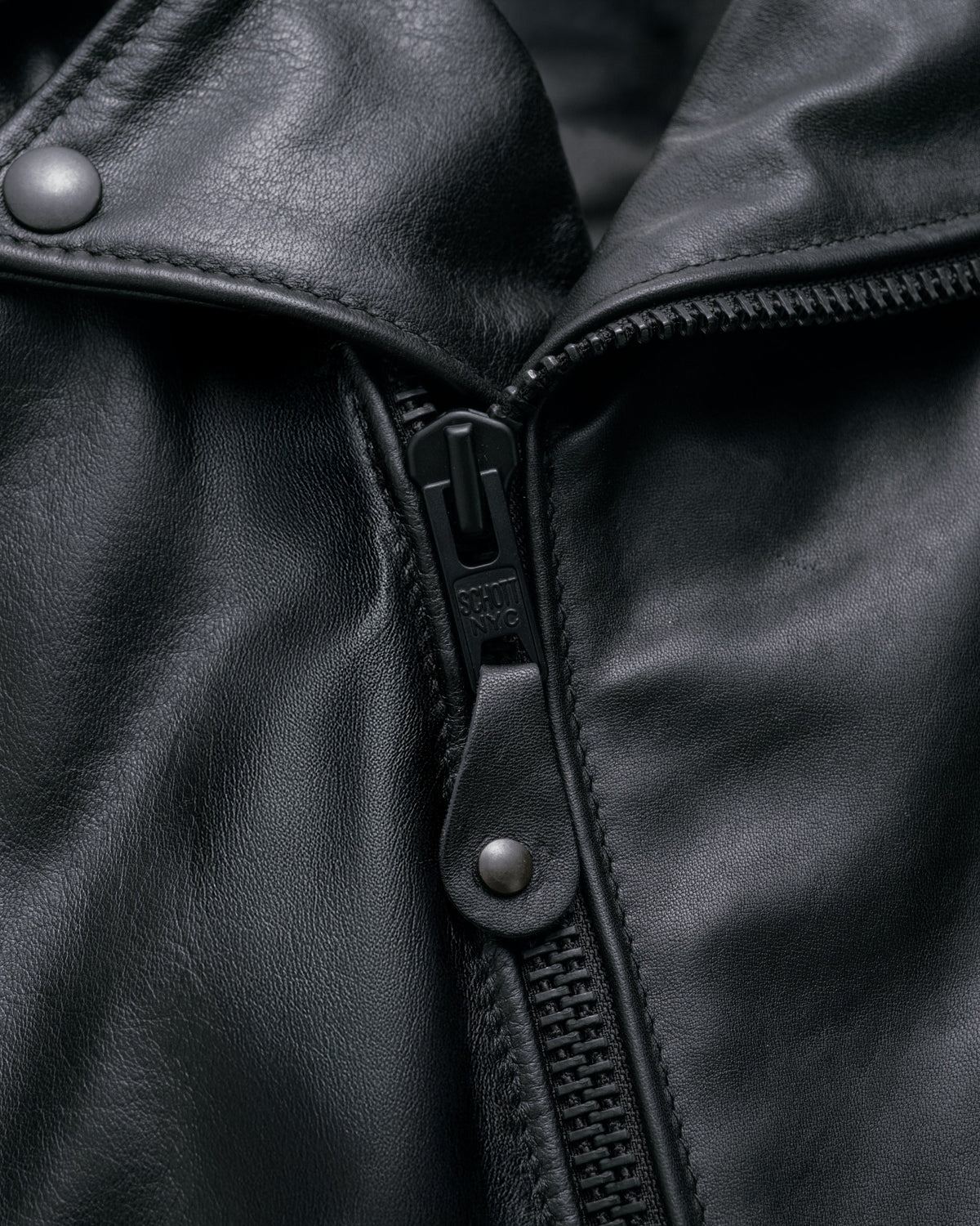 613MO Schott N.Y.C. Soft Horween Horsehide Perfecto® Motorcycle Jacket