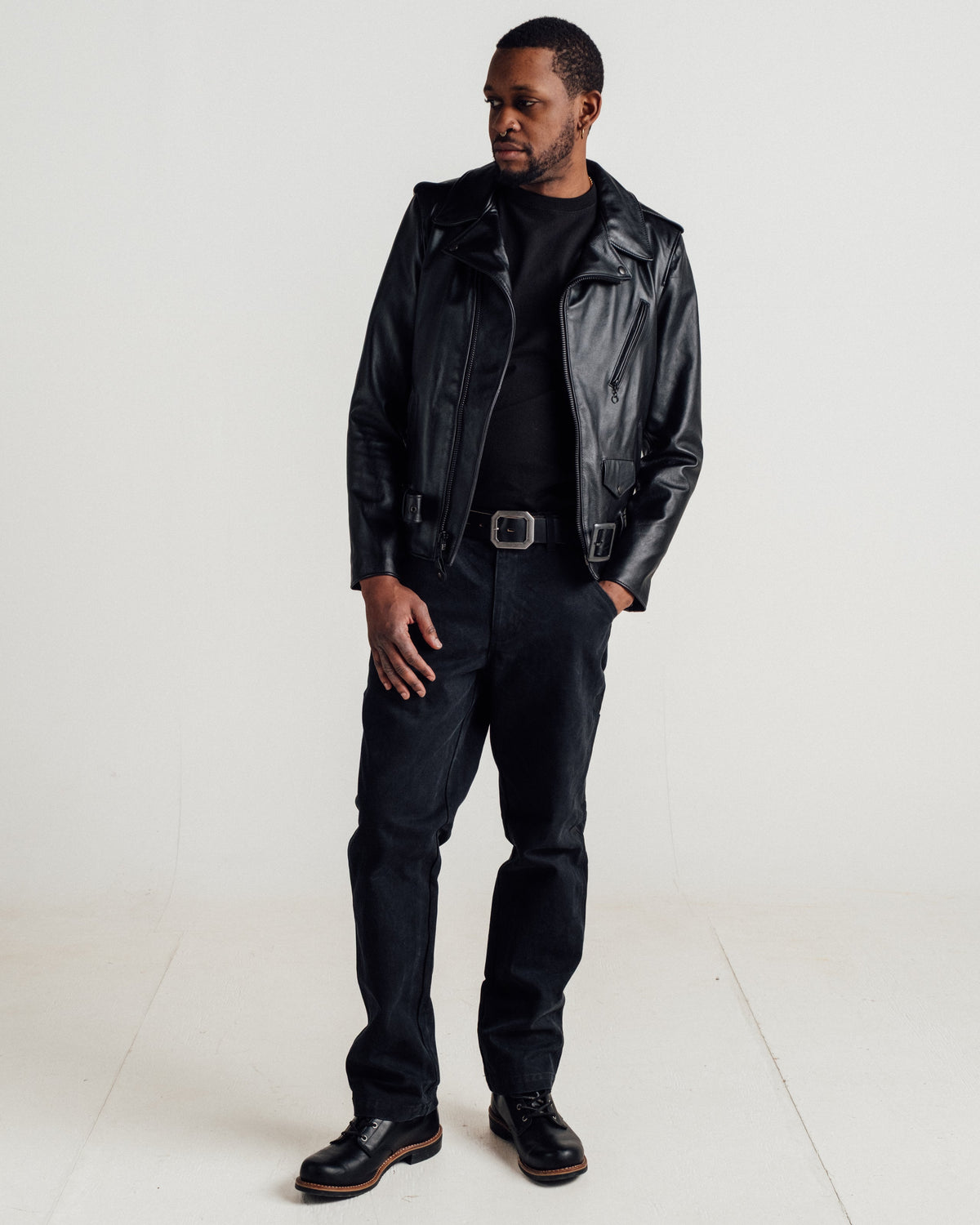 613MO Schott N.Y.C. Soft Horween Horsehide Perfecto® Motorcycle Jacket