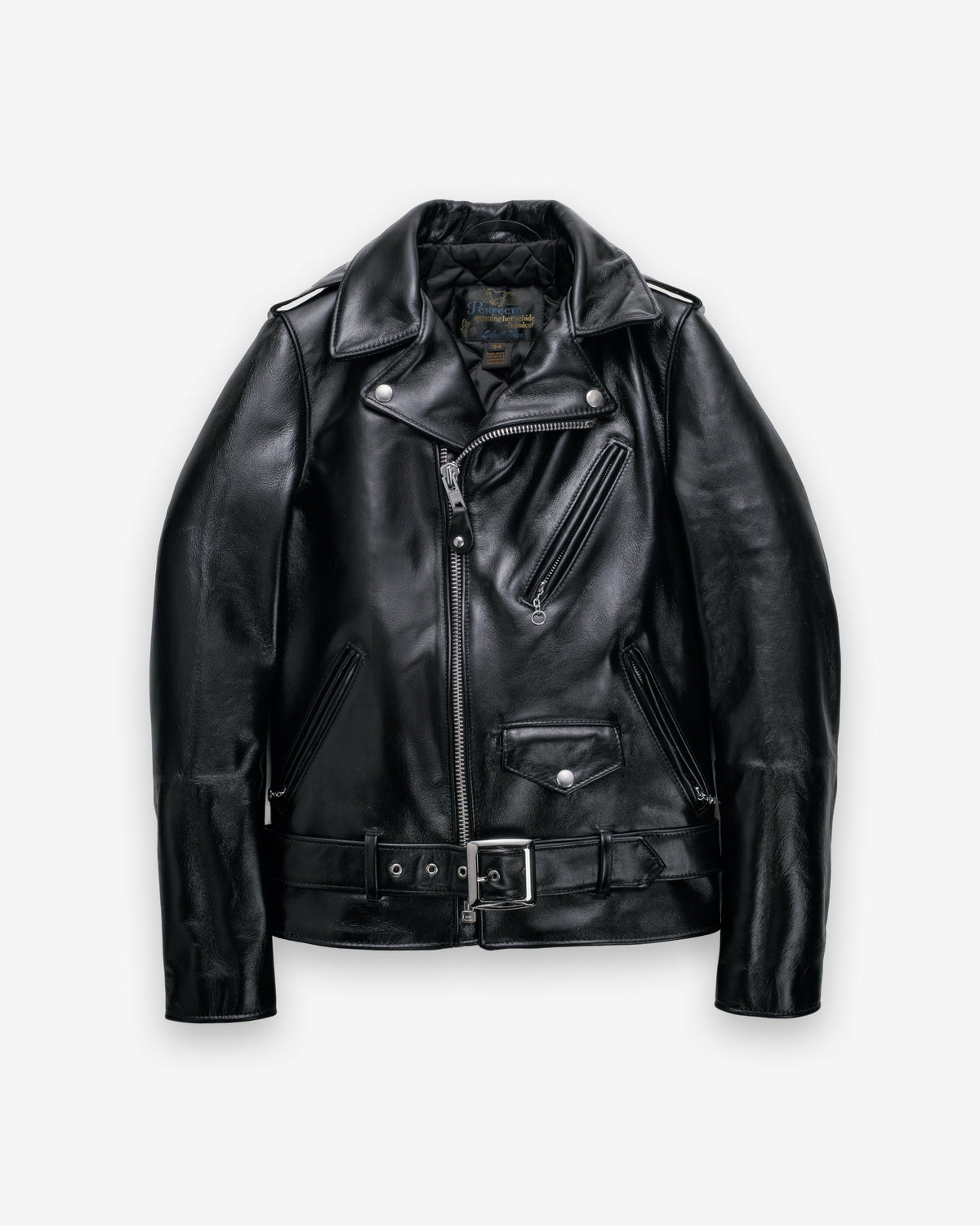 613SH Schott N.Y.C. Slim Horsehide 'One Star' Perfecto® Motorcycle Jacket