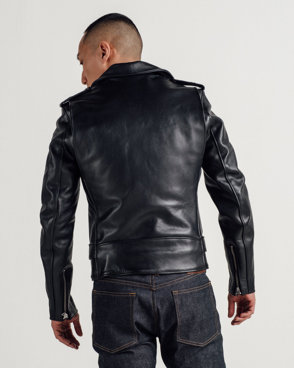 613S Schott N.Y.C. Slim 'One Star' Perfecto® Motorcycle Jacket
