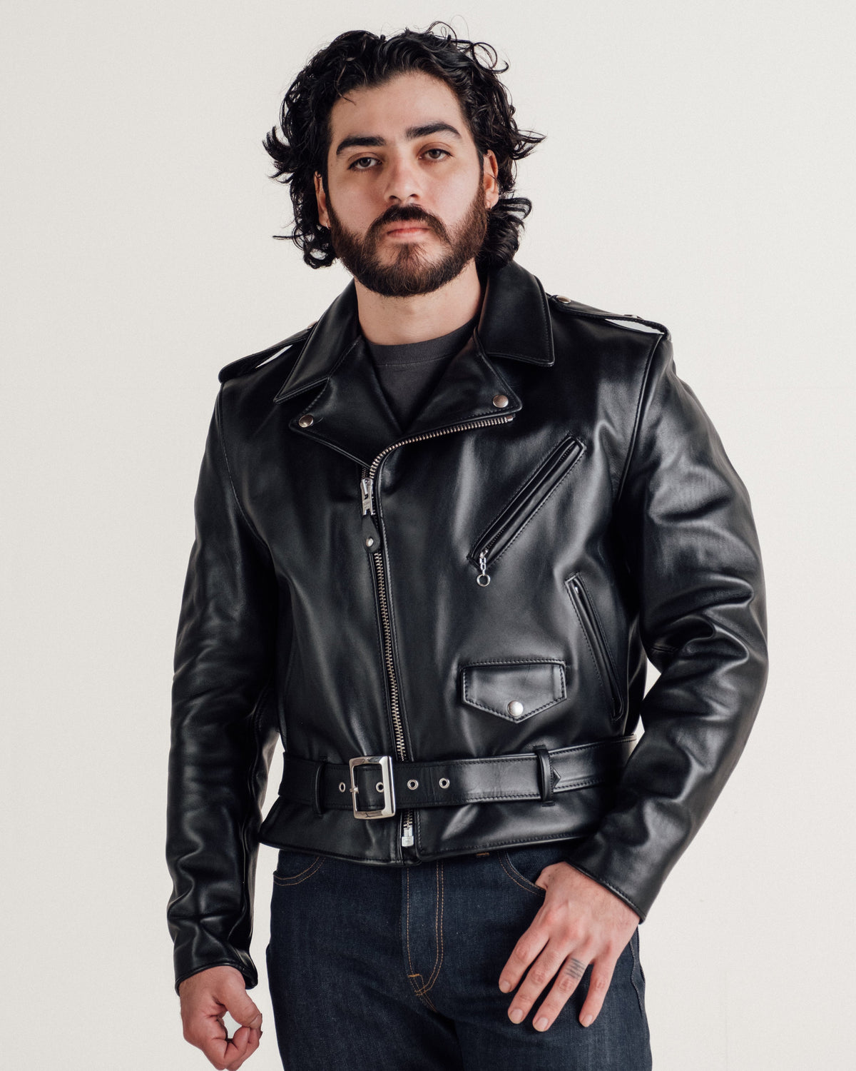 613 Schott N.Y.C. Original 'One Star' Perfecto® Motorcycle Jacket