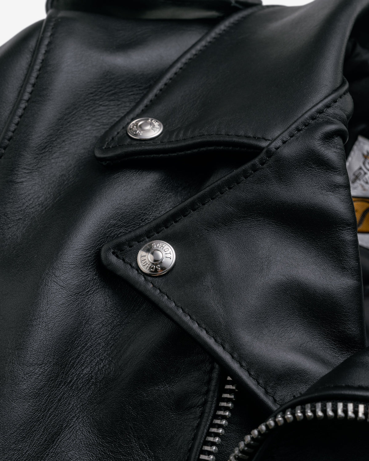618 Schott N.Y.C. Steerhide Perfecto Leather Motorcycle Jacket