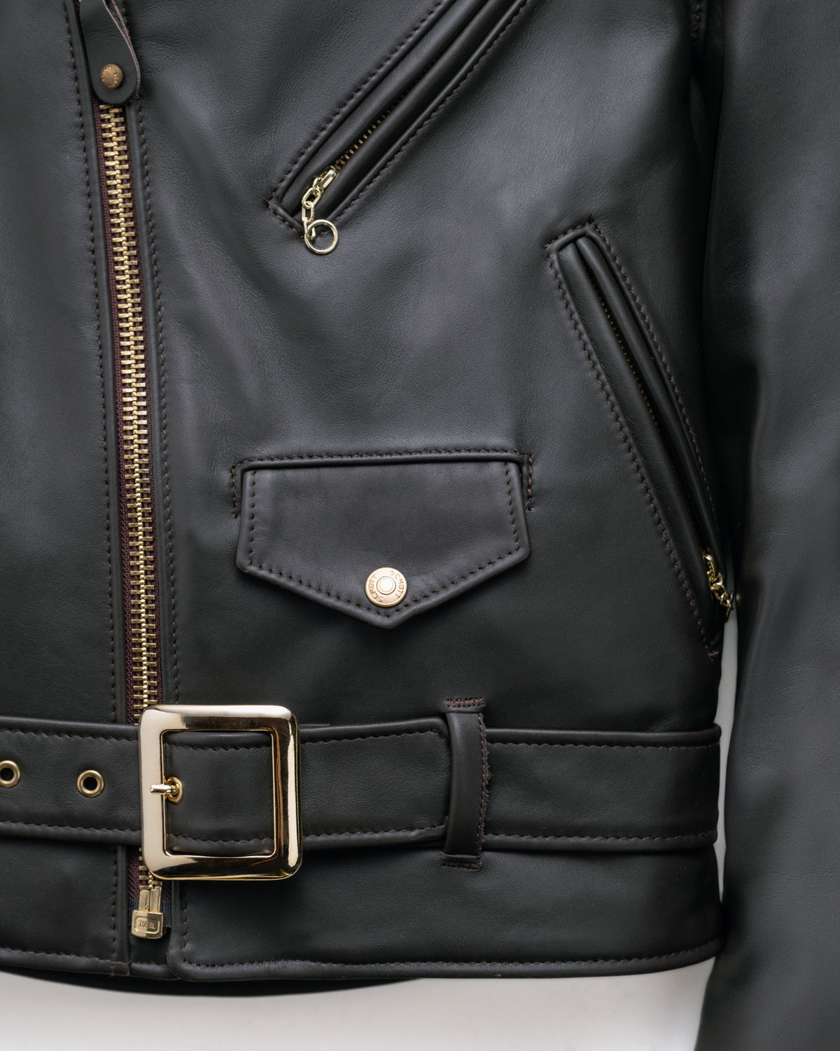 618 Schott N.Y.C. Steerhide Perfecto Leather Motorcycle Jacket