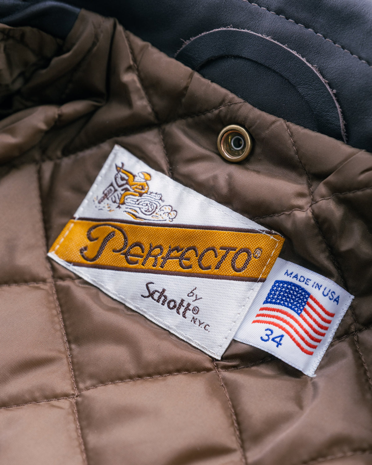 618 Schott N.Y.C. Steerhide Perfecto Leather Motorcycle Jacket