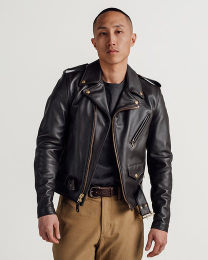 618 Schott N.Y.C. Steerhide Perfecto Leather Motorcycle Jacket
