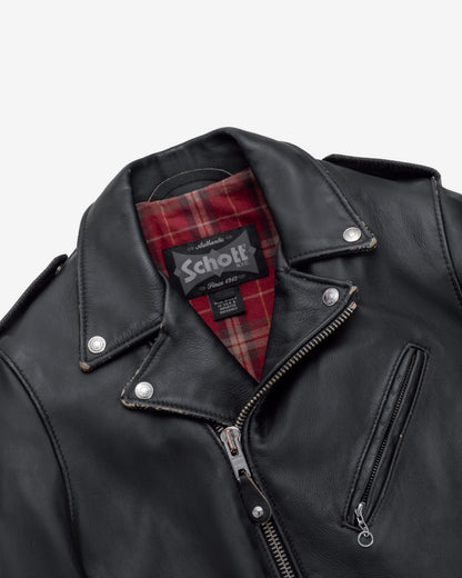 626VN Schott N.Y.C. Vintaged Lightweight Perfecto® Motorcycle Jacket