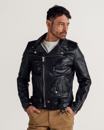 626VN Schott N.Y.C. Vintaged Lightweight Perfecto® Motorcycle Jacket