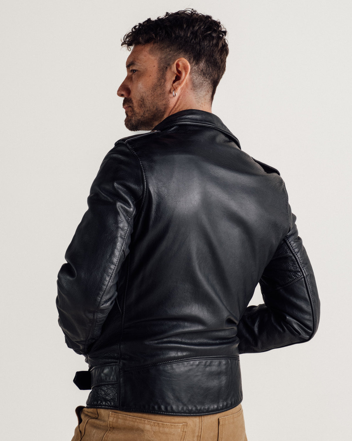 626VN Schott N.Y.C. Vintaged Lightweight Perfecto® Motorcycle Jacket
